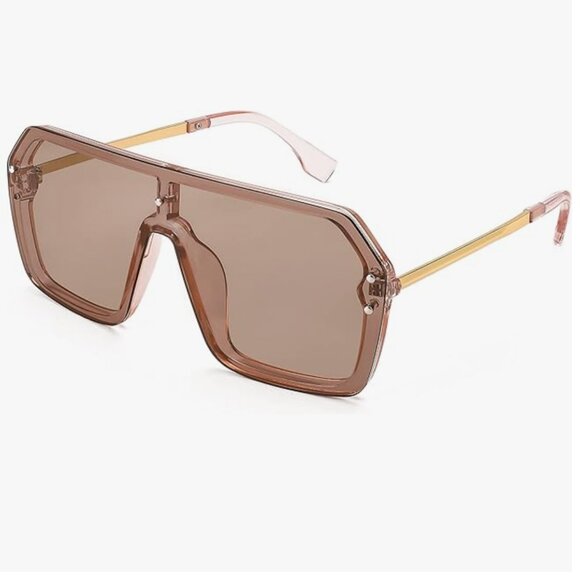 Classic Siamese One Piece Sunglasses main image 5